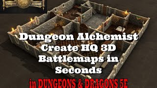 Dungeon Alchemist | Create HQ 3d Battlemaps in Seconds screenshot 2