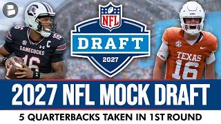 2027 NFL Mock Draft: CBS Sports Projection 5 Quarterbacks In Round 1