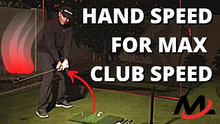 How To Create Early Hand Speed For Maximum Club Head Speed (The Right Way!) | Milo Lines Golf