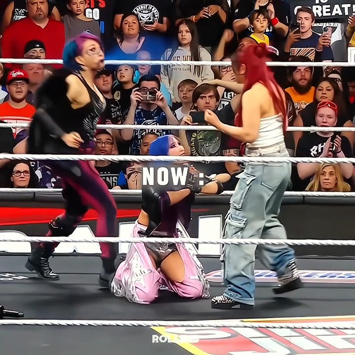 Iyo Sky Asuka And Kairi Sane Then Vs Now 💔 Edit #wwe #iyosky #asuka #kairisane #edit