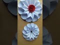 Beautiful paper flower wall hanging shorts youtubeshorts viralshorts craftgallery