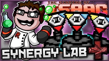 The Binding of Isaac: Afterbirth+ - Synergy Lab: ULTIMATE SPRINKLER 3.0! (GOD EDITION)