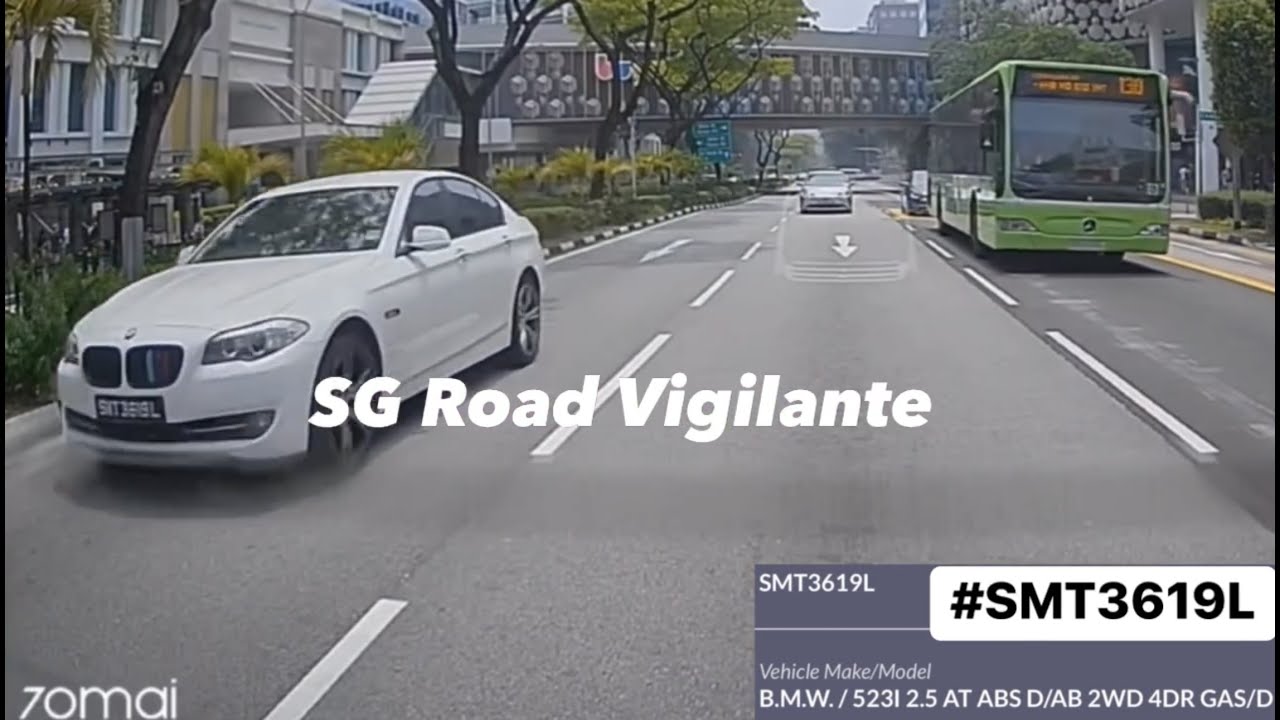 7oct2023 victoria street #SMT3619L bmw 523 fail to conform to red light ...