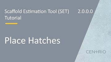 Scaffold Estimation Tool (SET) | Functions - Place Hatches