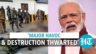 PM Modi congratulates security forces for eliminating terrorists in Nagrota