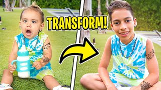 Baby Milan TRANSFORMS Into His Brother Ferran for a Day!! | The Royalty Family