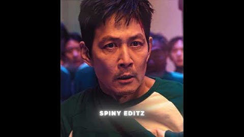 Gi-hun With Kid 💀 - Squid Game 3 - Edit | fragment (slowed) · slxughter #Squidgame3