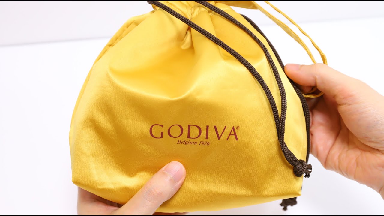 Godiva Chocolate Ice Cream Lucky Bag with Drawstring Cooler Bag