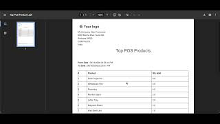 Point of Sale Retail Shop - POS Top Product Odoo #odoo #odooapps