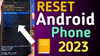 How To Factory reset Android Phone 2023 || method Of Hard Reset || Android Phone Farmat Kaise Karen