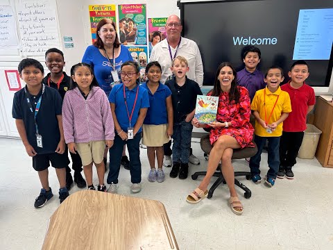 Celebrating Hispanic Heritage Month at Egret Lake Elementary School.