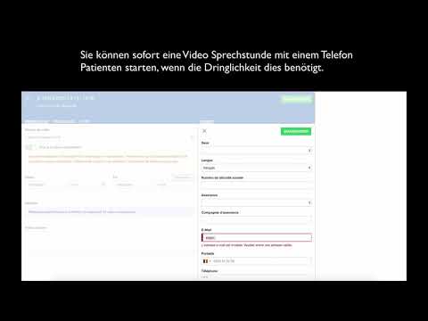 Videosprechstunden als Arzt planen und im Kalender hinzufügen