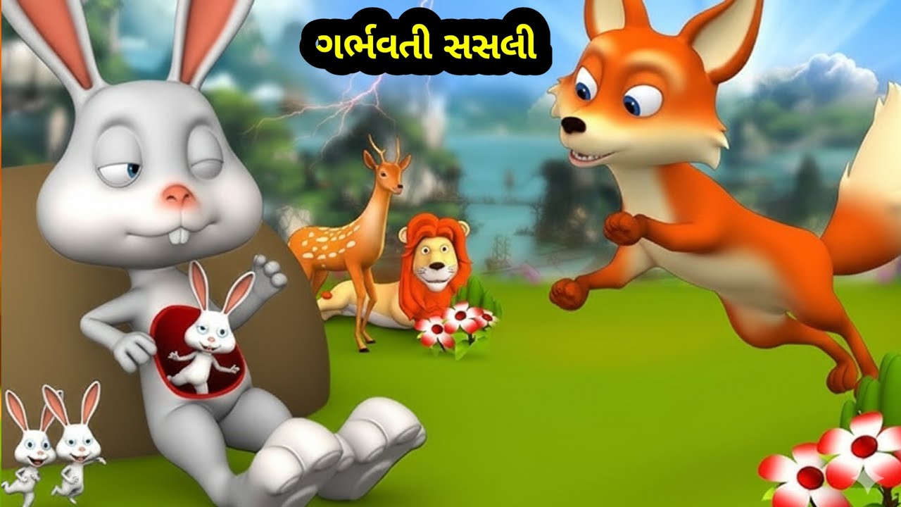ગર્ભવતી સસલી | Pregnent Rabbit Story In Gujarati | Gujarati Stories ...