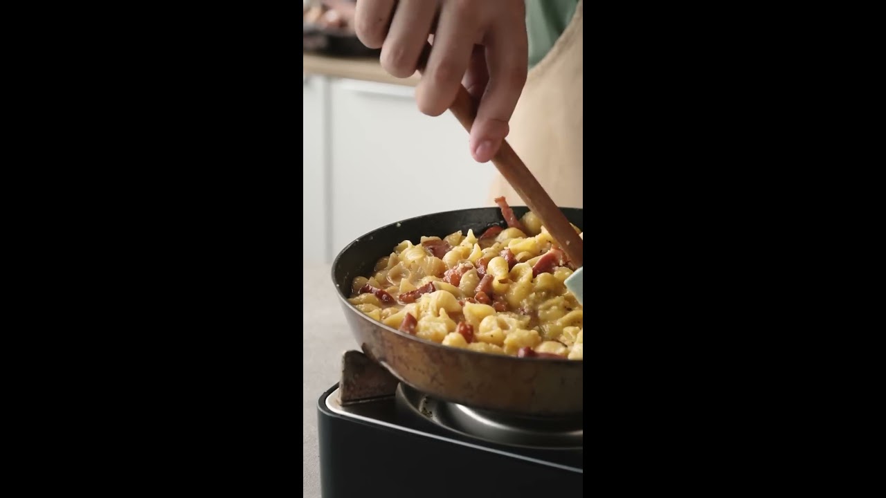 Simple Smoked Duck Carbonara #shorts