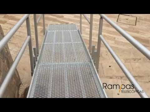 Eliminación de escalones en acceso a viviendas #rampas #feal