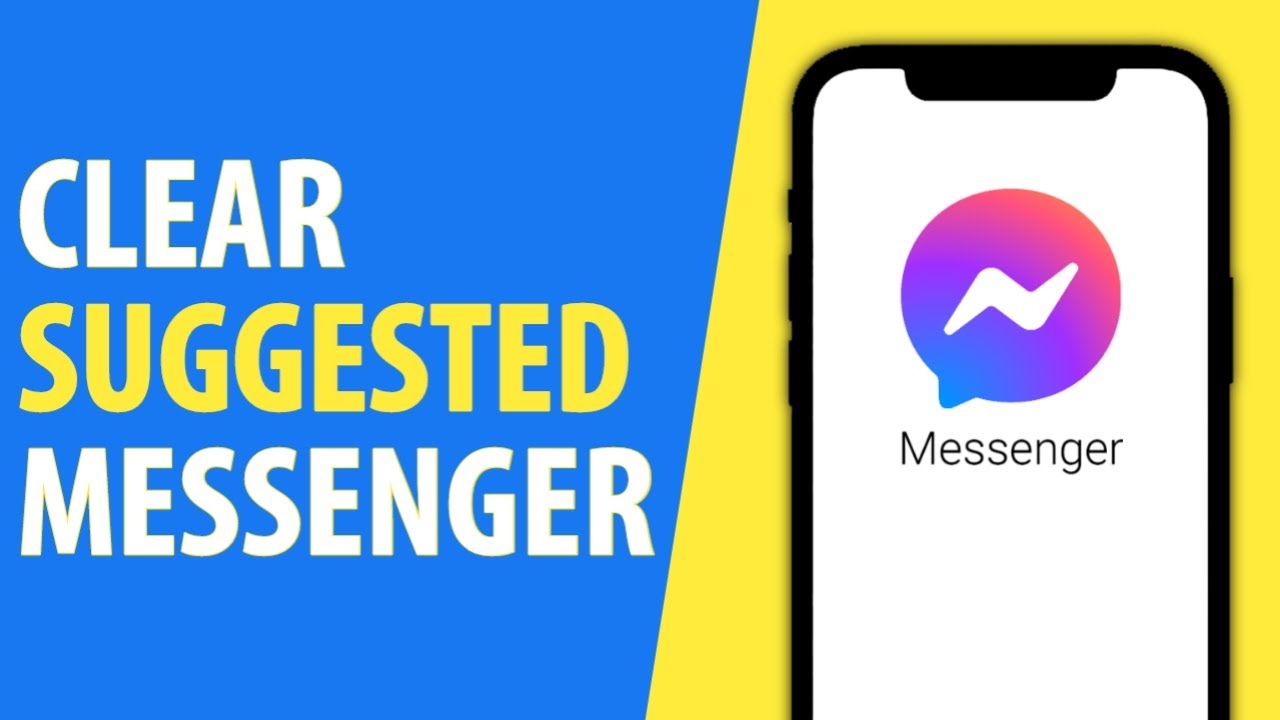 How to Clear Suggested on Messenger | 2022 - YouTube