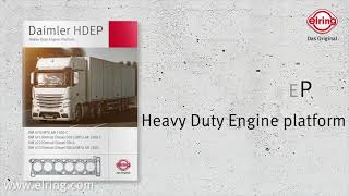 Elring HDEP Daimler Heavy Duty Brochure OM470/OM471/OM472