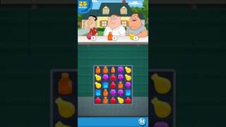 Family Guy - Another Freakin' Mobile Game : Level 1 - 3 stars! No Boosters! screenshot 2