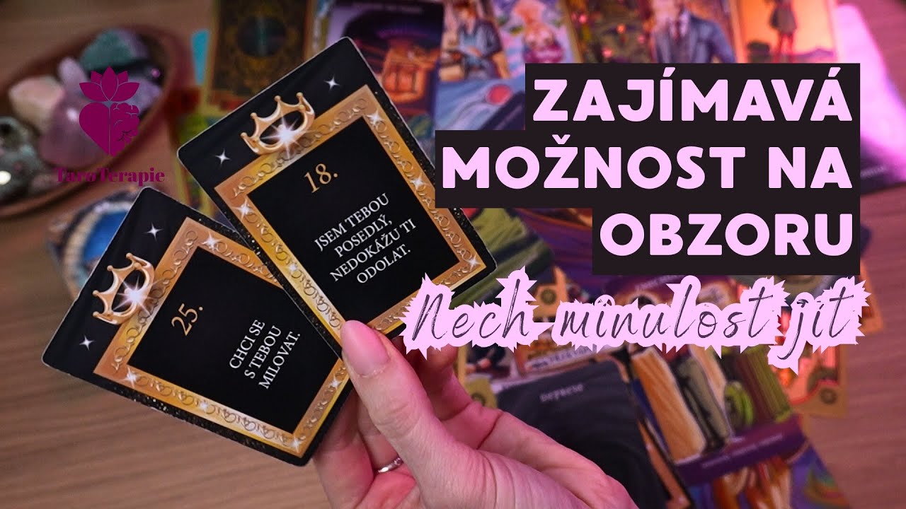 Zajímavá možnost na obzoru • Nech minulost #taroterapie #tarot  #vykladkaret #barbraspirit