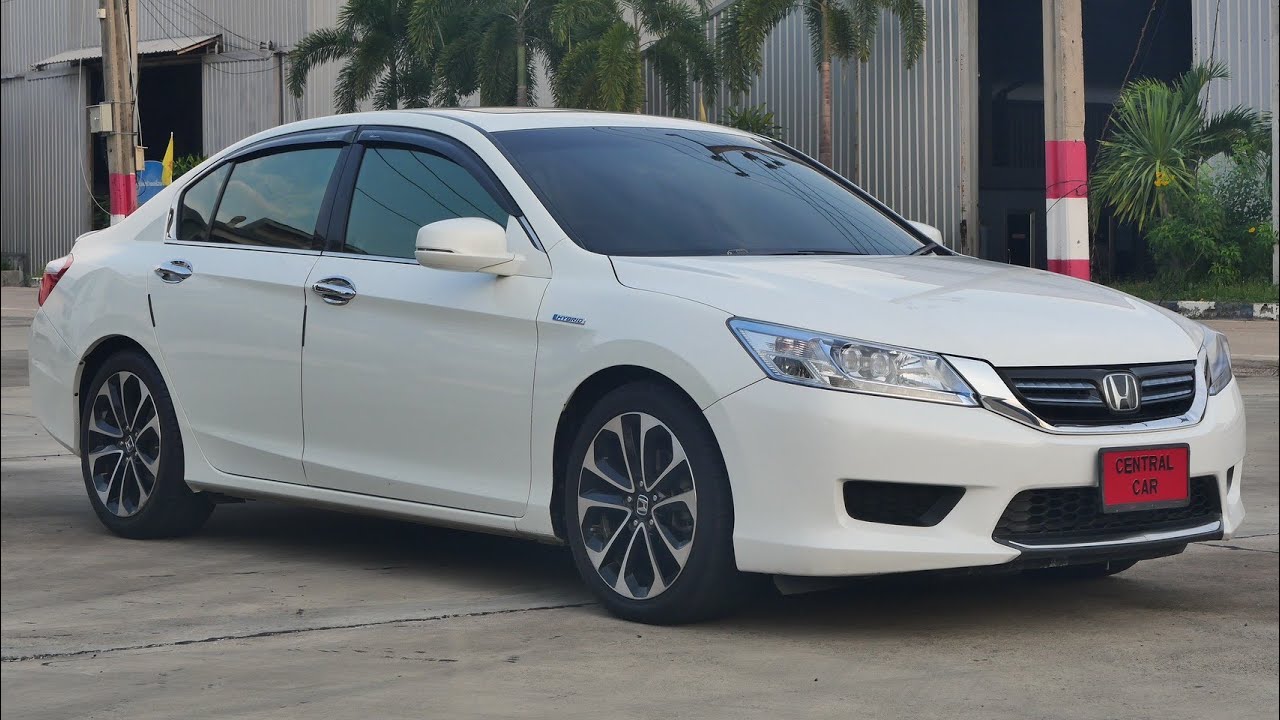 #ขายรถมือสอง ✅✅Honda Accord 2.0 Hybrid รุ่นTopปี 2014 จด 2016 💵💵ราคา435,000🥰🥰โทร 095-448-3994