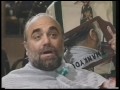 Demis Roussos in the Barber's Chair