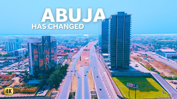 The Cleanest and Most Beautiful City in Africa? Abuja has changed | City Drive Tour | 4K Ultra HD