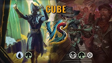 MTG Cube - Simic Midrange by DamienF16 VS Golgari Midrange by Ertai