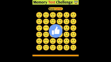 Memory Test || Find The Odd Emoji Out || Emoji Puzzle Quiz || part 14 || #quiztime #shorts
