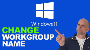 How To Change Workgroup Name In Windows 11