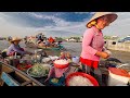 NOODLES On A Boat | Vietnam's FLOATING MARKET In Cái Răng, Mekong Tour