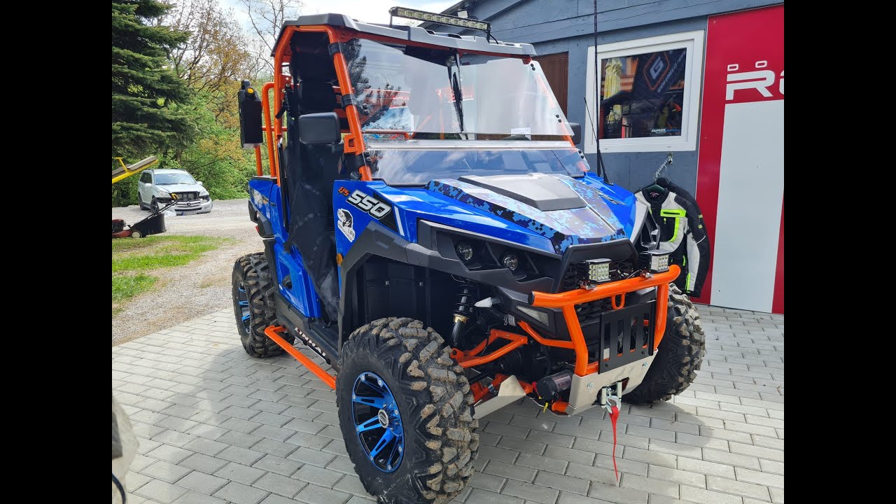 UTV Linhai T-Boss 550 4x4 Orange Limited by QUAD LIFE 