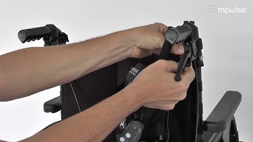 Empulse R20 Folding Push Device for Wheelchairs - Removing & attaching