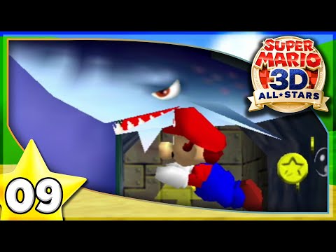 Дайр-Дайр-Доки 100! Прохождение игрового процесса Super Mario 64 (3D All-Stars), часть 9!