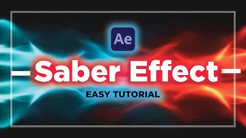 Animated Saber Outline Effect - After Effects *EASY TUTORIAL*