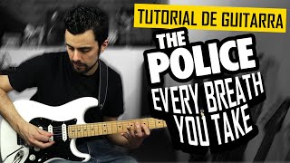 Cómo tocar Every Breath You Take Guitarra Tutorial Tablatura The Police