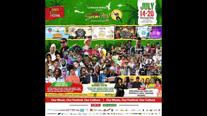 JAMAICA LAND   REGGAE SUMFEST 2024   FESTIVAL NIGHT 1   FRI 2024
