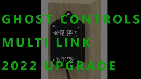 Ghost Controls WIFI update 2022