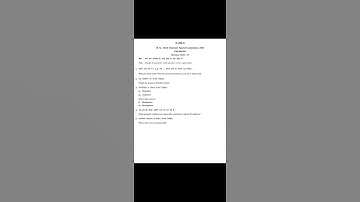 Rdvv university 2020 B. sc final year Chemistry 6th sem