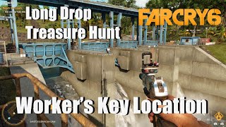 How to Complete Long Drop Far Cry 6 Treasure Hunt - Worker’s Key Location