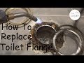 How to Replace Toilet Flange - DIY