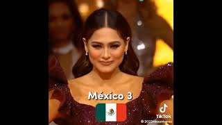 los 5 países latinos con más coronas 👑 en el Miss Universo ✨
