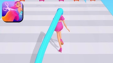 Hair Challenge Gameplay Walkthrough part 1 (iOS,Android) @Lucifernani