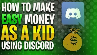 I today's video am going to be showing you how make 100$ easy using
discord!-how money online as a kid ... hope enjoy the video!! hey guys
i...