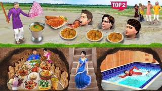 Underground House Food Thief Hindi Moral Stories Hindi Bedtime Stories Hindi Kahani New Comedy Video
