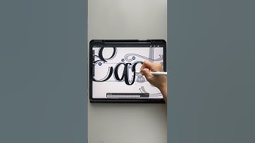 Links in description 💕 #procreate #shorts #calligraphy