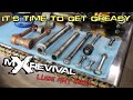 HOW TO // Take Apart & Grease Your Dirt Bike Bearings & Linkage - Lubricate your Motorcycle Chassis