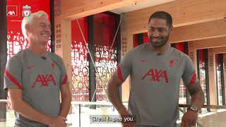 Liverpool FC | AXA Training Centre Tour – Legends on Tour with Ian Rush and Glen Johnson