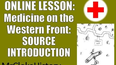 GCSE History: WWI Medicine - Introduction to Medicine on the Western Front
