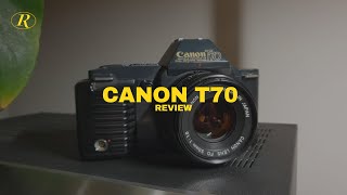 Тест пленки Canon T70