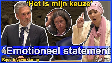 Geëmotioneerde Esmah Lahlah maakt statement: 